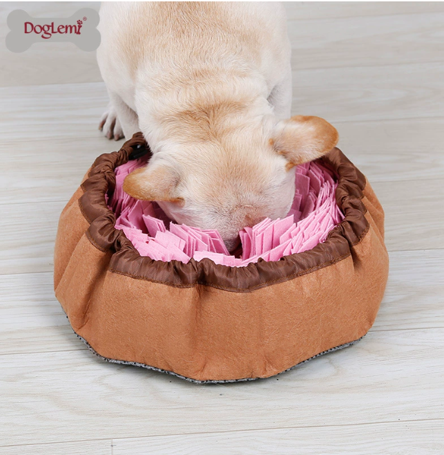 Pfotario 2-in-1 Schnüffelmatte & Slow-Feeder-Napf für Hunde